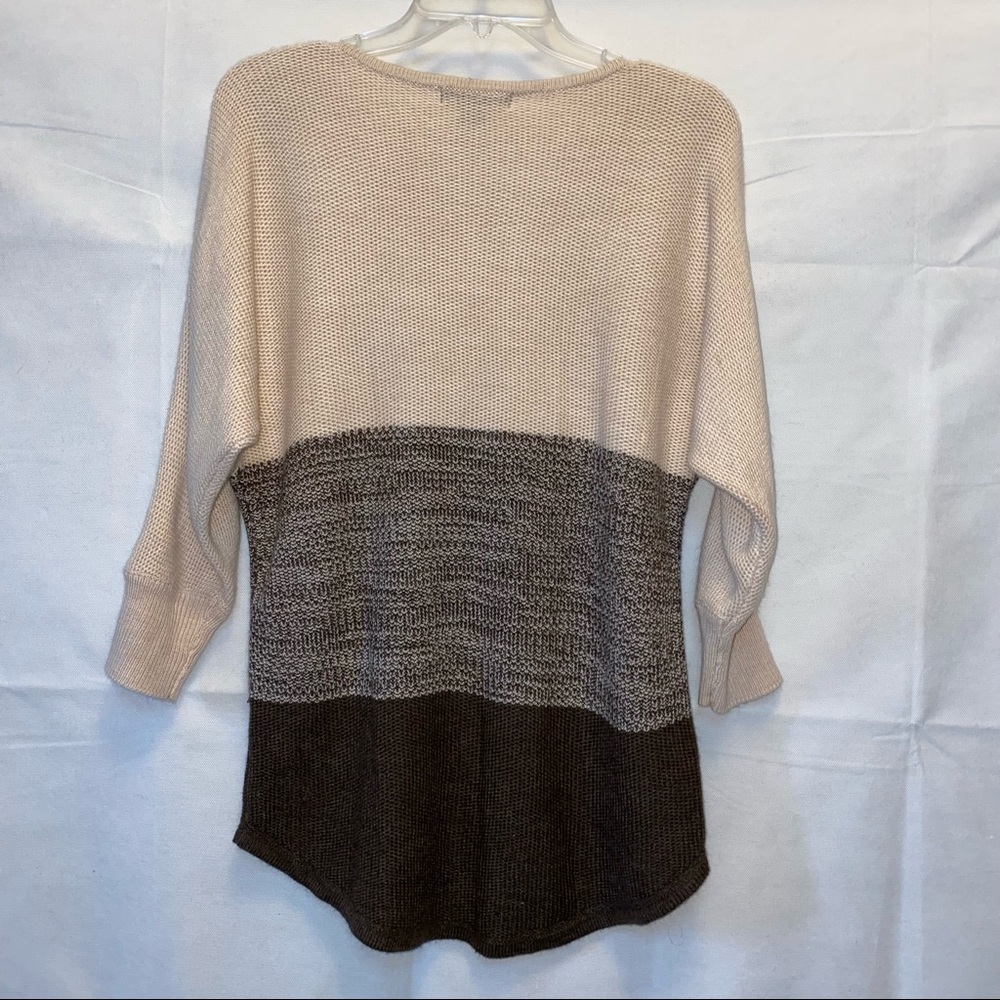 Design History Color Block Sweater - 3/4 Sleeves … - image 7
